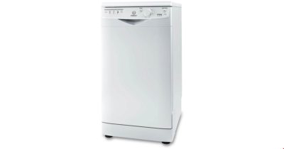 Indesit DSR15B1 10 Place Slimline Dishwasher in White Indesit DSR15B1 10 Place Slimline Dishwasher in White